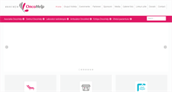 Desktop Screenshot of oncohelp.ro